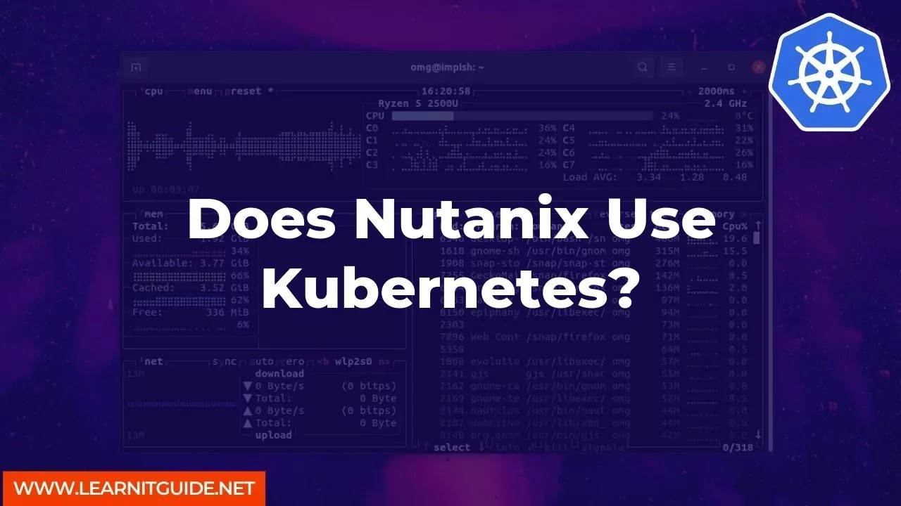 Does Nutanix Use Kubernetes