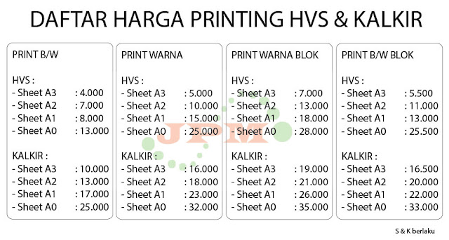 print kalkir a1 berwarna