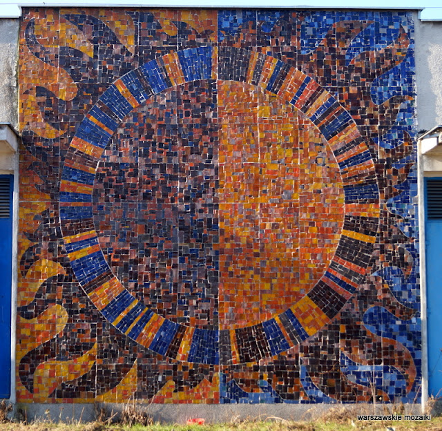 warszawskie mozaiki Warszawa Warsaw mosaic mosaics zniszczona destroy Ochota