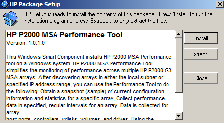 hp p2000 msa device discovery tool