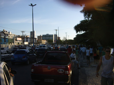 A cidade parou pra ver a Esquadrilha da Fumaça