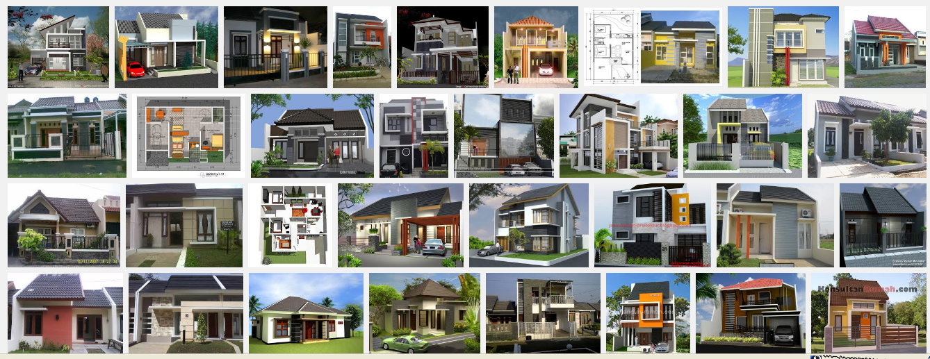 Contoh Desain Rumah Minimalis Modern ~ Jual Tanah dan 