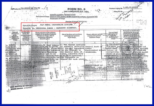 Property Charge for Form No.8-2