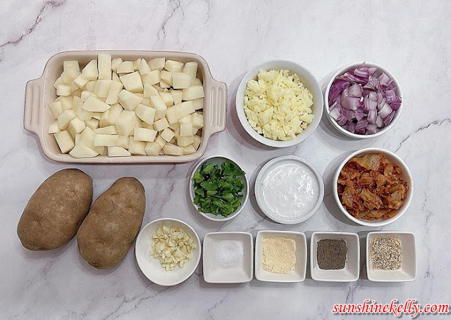 U.S. Potatoes Recipes, Oven Baked U.S. Potato Kimchi Pie Recipe, Oven baked U.S. Hash Brown Big Breakfast Recipe, U.S. Potatoes, Potato Recipe, Food