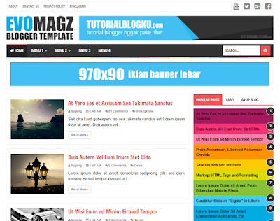 Template Blogger Evo Magz V4.7 SEO Friendly