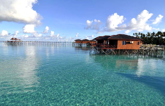 Water Villa di Maratua Paradise Resort