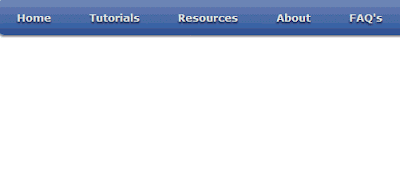 menu dropdown diblogspot