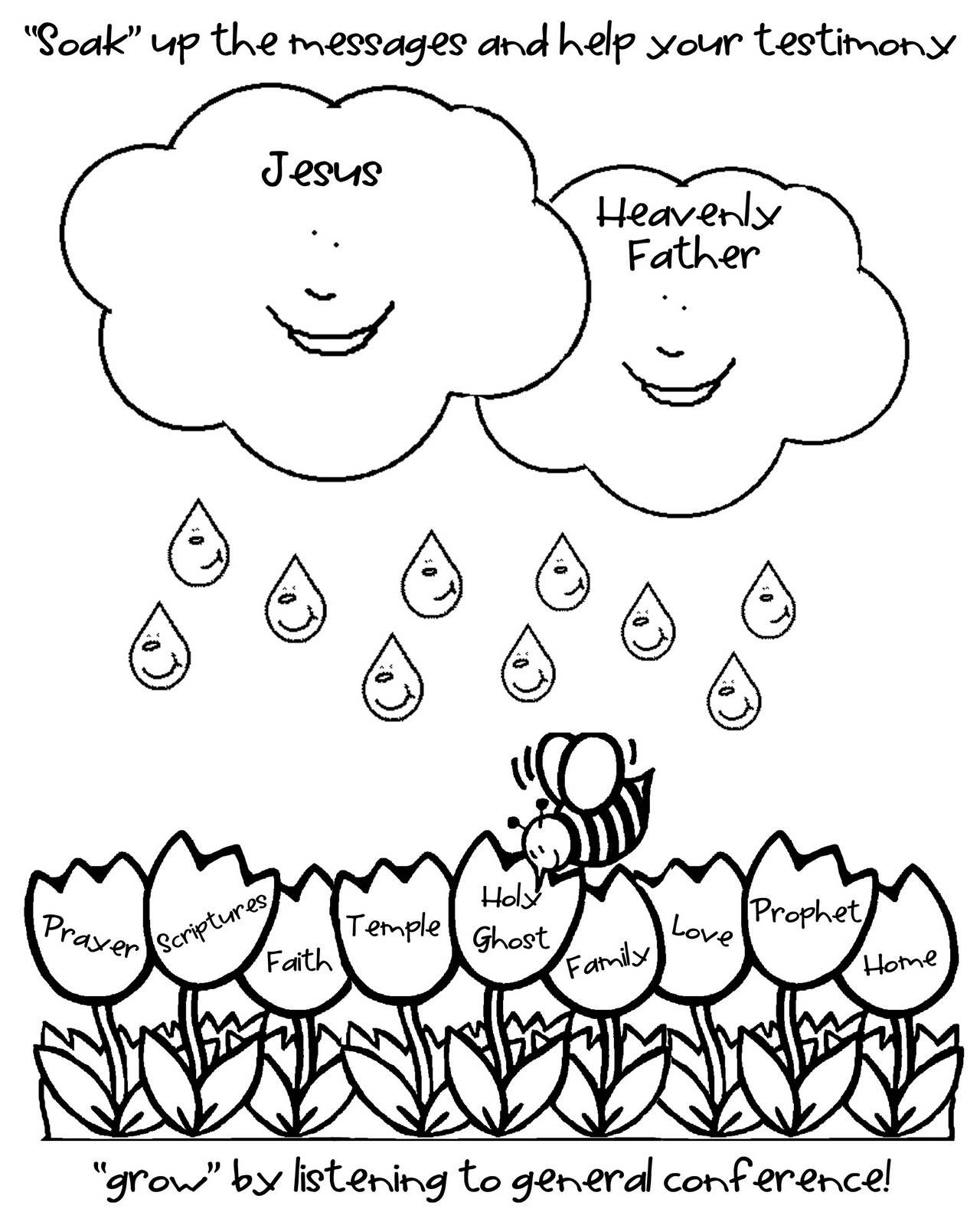8600 Coloring Pages For General Conference For Free
