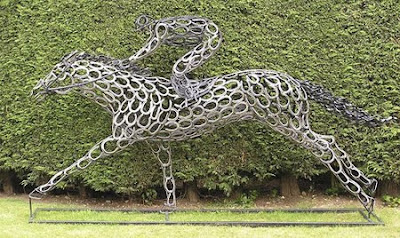 Amazing Horseshoe Sculptures