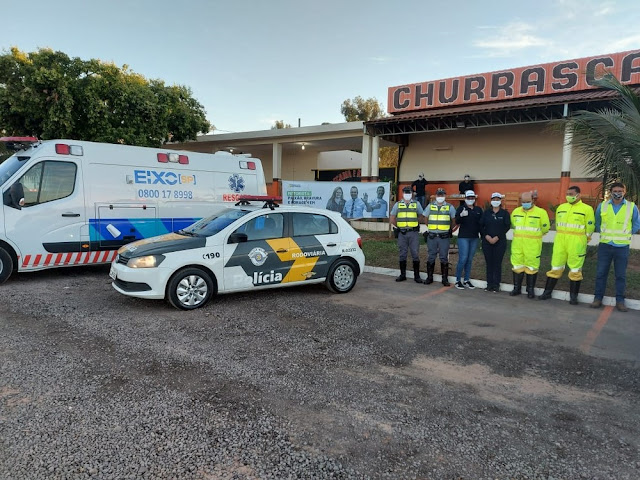 Ação em homenagem ao Dia do Motorista distribui 100 kits com alimentos e álcool em gel em Osvaldo Cruz