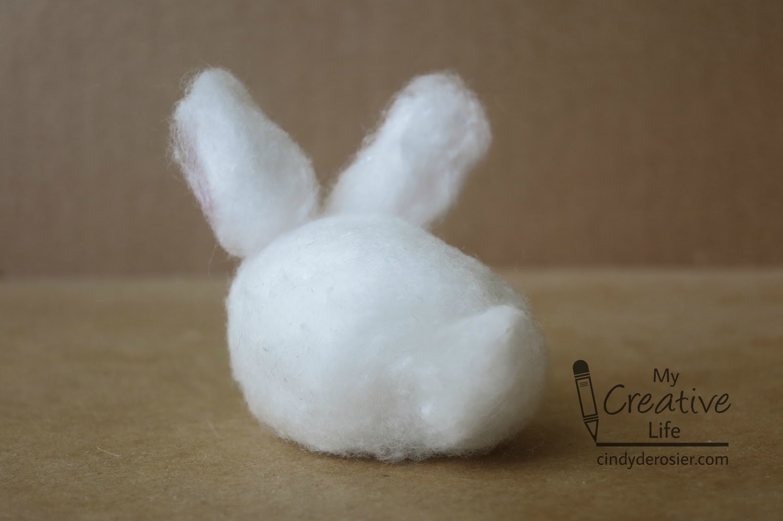 Cindy deRosier: My Creative Life: Bunny Week, Day 2: Cotton Ball Bunny and  the Language of Lagomorphs