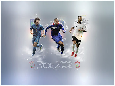 Euro 2008 Players Wallpaper - (1024x768)