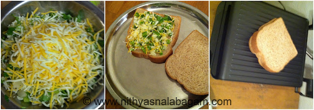 Onion Capsicum Sandwich | Quick Breakfast Recipe