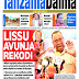 MAGAZETI YA LEO JUMATANO -18 OCTOBER 2017
