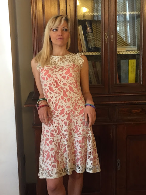 outfit pizzo outfit abito pizzo outfit primavera estate 2018 abito gloria bellacchio mariafelicia magno fashion blogger colorblock by felym fashion blogger italiane fashion bloggers italy lace dress how to wear lace dress