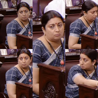 SMRITI IRANI'S DIFFERENT FACES