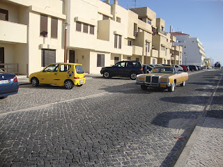 Classic Old Car photo - Vieira Beach road - Leiria - Portugal