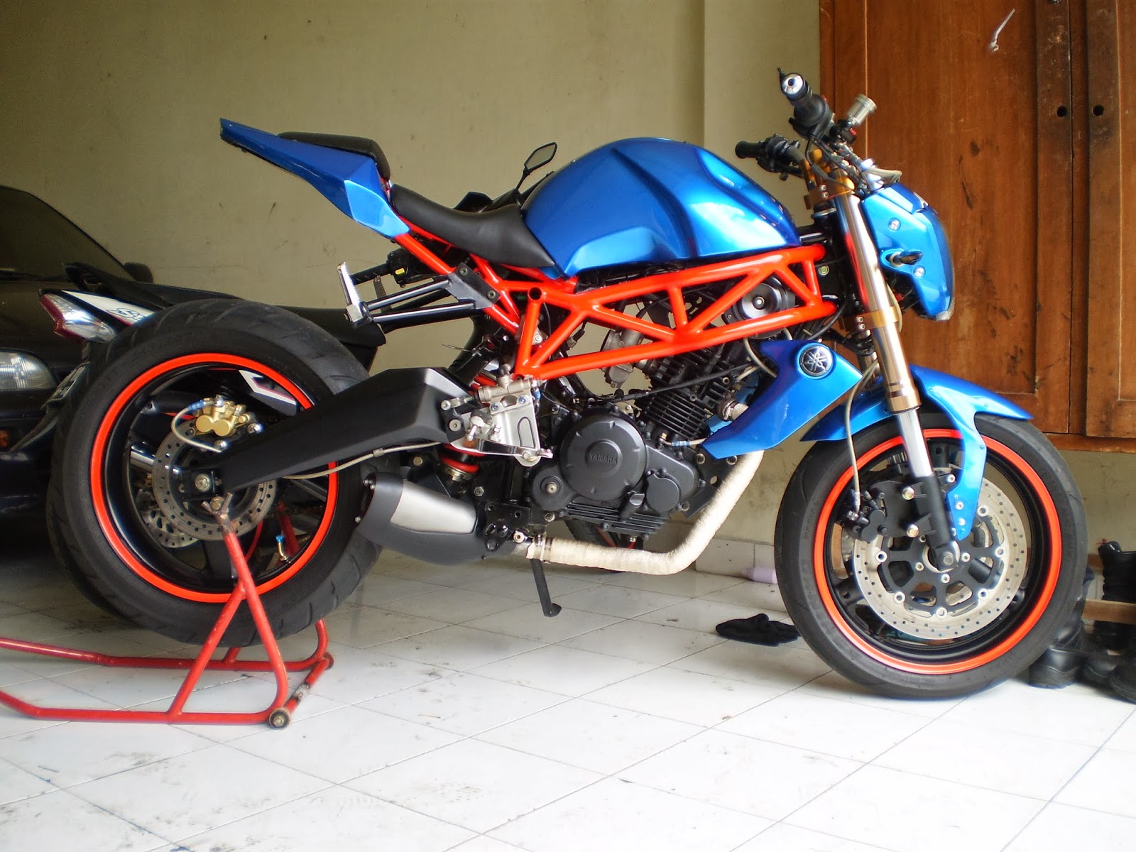 102 Biaya Modifikasi Yamaha Vixion Street Fighter Modifikasi Motor