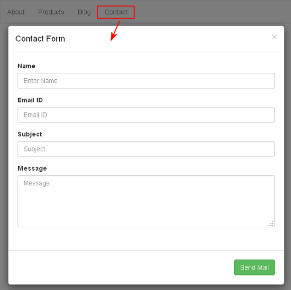 twitter-bootstrap-modal-contact-form-example