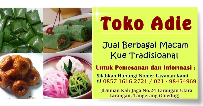 Aneka Macam Kue Tradisional ADI KURNIADI