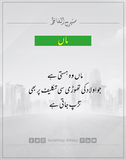 maa quotes in urdu