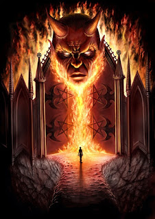 Jesus Christ open the gate of hell