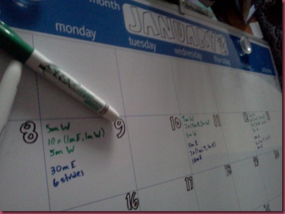 run calendar