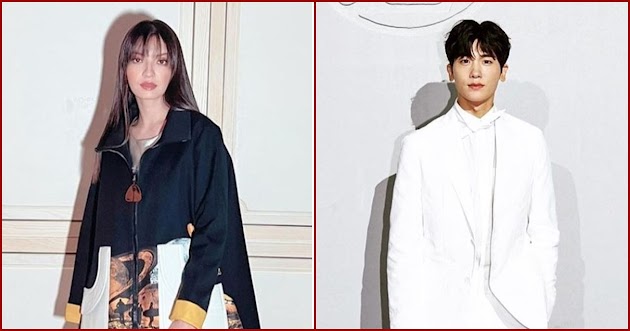 Debut Di IG Park Hyung Sik, Raline Shah Bikin Iri Duduk Sebelahan Di Event Louis Vuitton