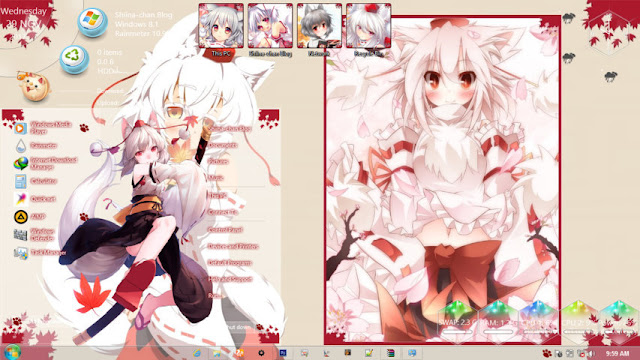 Windows 8.1 Theme Inubashiri Momiji by Andrea_37