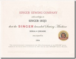 singer 185j3