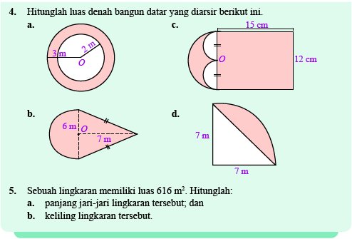  bangun  datar