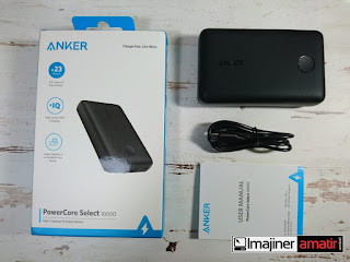 Review Power Bank Anker PowerCore Select 10000