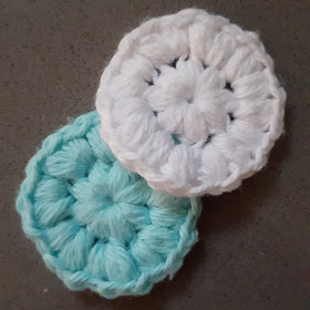 Crochet face pads