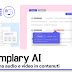 Exemplary AI | trasforma audio e video in contenuti