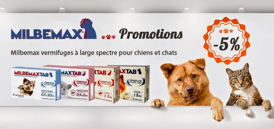 Promotion Milbemax Véto Malin