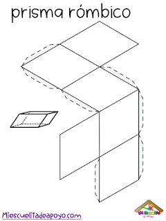 Cuerpos geométricos para armar en cartulina