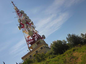 Sant Pere Martir Broadcast Station in Barcelona