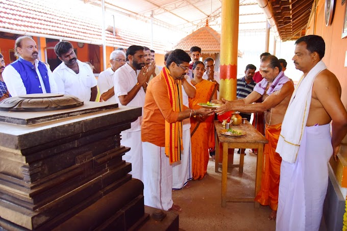 ರವೀಶ ತಂತ್ರಿಗಳಿಂದ ಬಜಕ್ಕೂಡ್ಲು ಕ್ಷೇತ್ರ ಭೇಟಿ