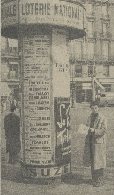 Gérard Philipe, reportage photo "Les Bonnes Soirées" du 15 août 1954)