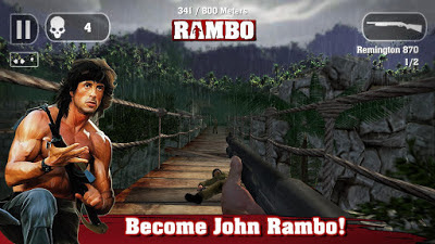 Rambo v1.0 MOD Apk + Data