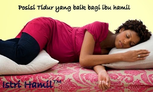 Posisi tidur terbaik ibu hamil