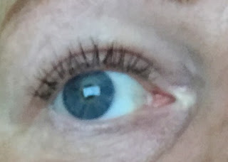 My right eye in Super Sizer mascara photo by me.