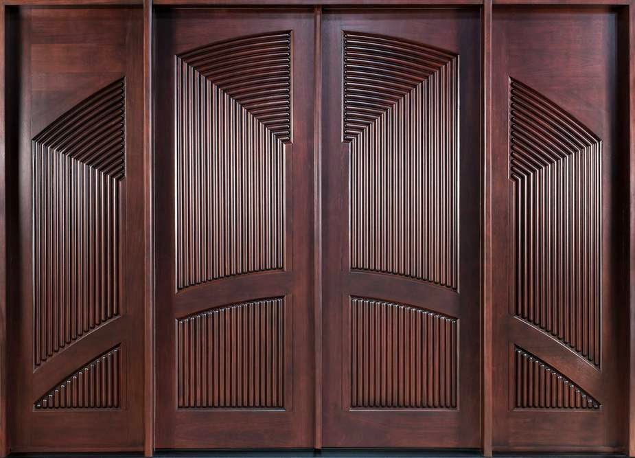 9 desain keren pintu  utama bagian depan  rumah  minimalis  