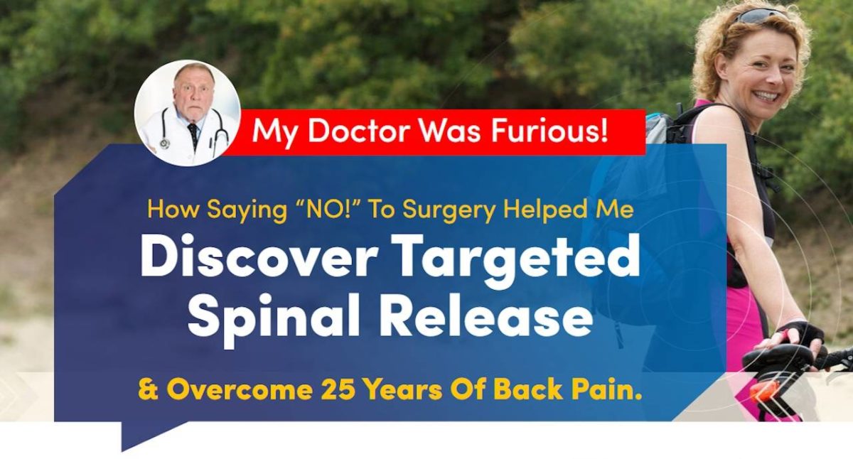 Back Pain Breakthrough PDF Review - Targeted Spinal Release Method Video!