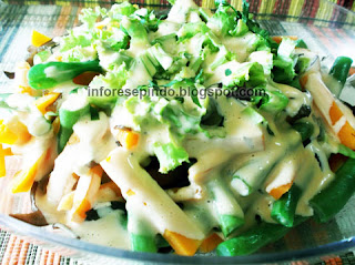 Resep Salad Sayuran Sehat Saus Mayonaise Sederhana  Aneka 