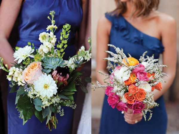 peacock blue bridesmaid dresses