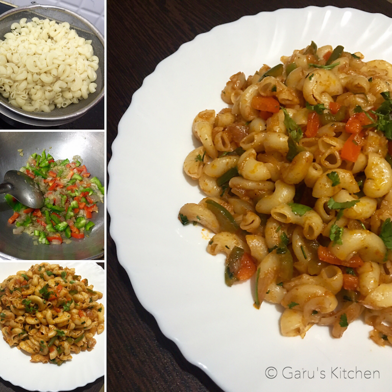 indian style veg macaroni pasta recipe | how to make veg macaroni pasta