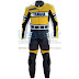 Yamaha Racing Leather Suit Yellow