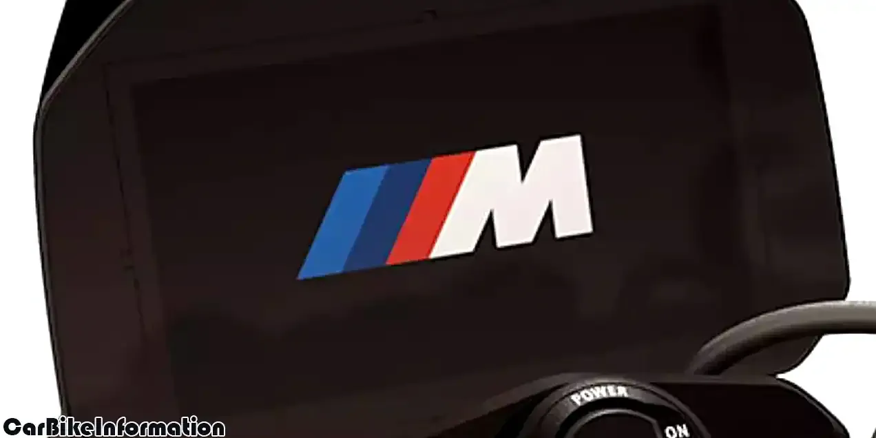 BMW M1000R Console