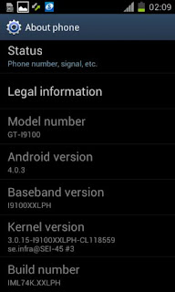 I9100XXLPH Galaxy S II Ice Cream Sandwich 4.0.3 SS8